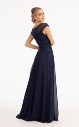 7 of 16 Elizabeth K GL3065 Dress Navy