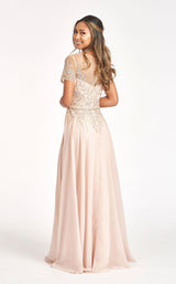 5 of 16 Elizabeth K GL3067 Dress Champagne