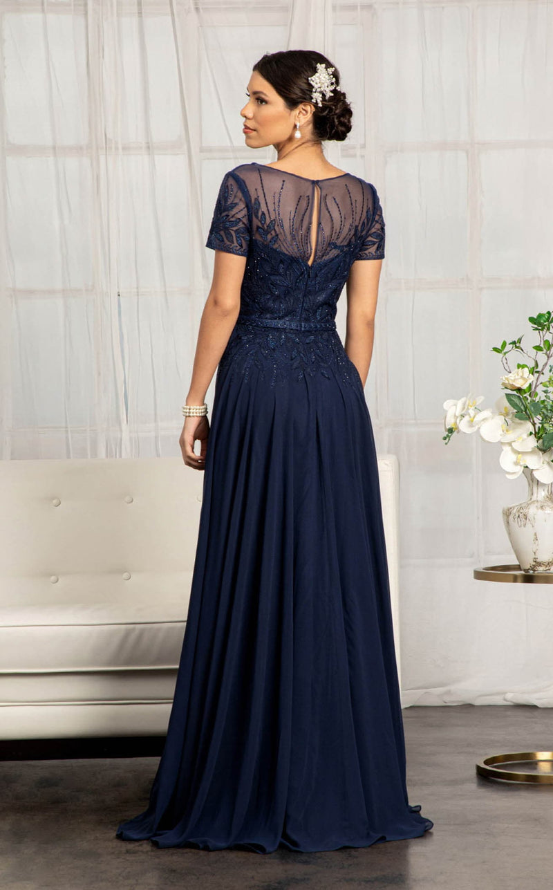 Elizabeth K GL3067 Dress Navy