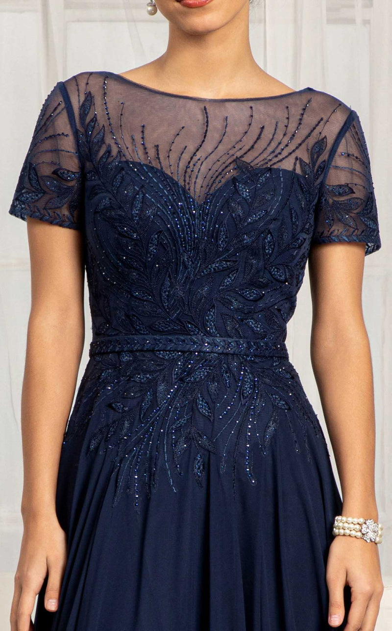 Elizabeth K GL3067 Dress Navy