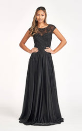 1 of 14 Elizabeth K GL3068 Dress Black