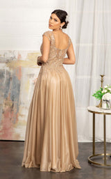 5 of 14 Elizabeth K GL3068 Dress Gold