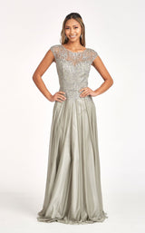 4 of 14 Elizabeth K GL3068 Dress Silver