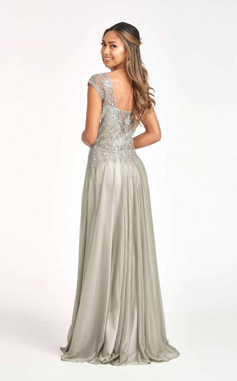 Elizabeth K GL3068 Dress Silver