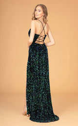 7 of 20 Elizabeth K GL3081 Dress Emerald-Green