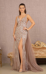 4 of 5 GLS by Gloria GL3115 Dress Cappuccino