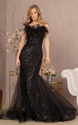 1 of 8 GLS by Gloria GL3117 Dress Black