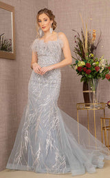 2 of 8 GLS by Gloria GL3117 Dress Silver