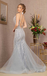 8 of 8 GLS by Gloria GL3117 Dress Silver