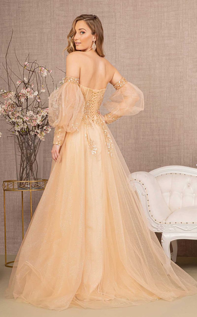 GLS by Gloria GL3118 Dress Light-Gold