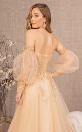 7 of 9 GLS by Gloria GL3118 Dress Light-Gold