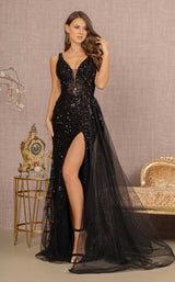 2 of 9 GLS by Gloria GL3119 Dress Black