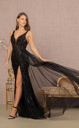 7 of 9 GLS by Gloria GL3119 Dress Black