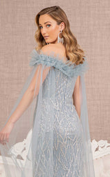 3 of 4 GLS by Gloria GL3120 Dress Smoky-Blue