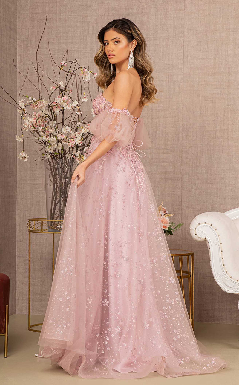 GLS by Gloria GL3126 Dress Dark-Rose