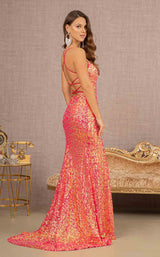 8 of 9 Elizabeth K GL3127 Dress Fuchsia