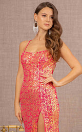 3 of 9 Elizabeth K GL3127 Dress Fuchsia