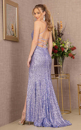 9 of 9 Elizabeth K GL3127 Dress Lilac