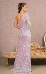 9 of 9 GLS by Gloria GL3128 Dress Lilac