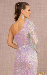 6 of 9 GLS by Gloria GL3128 Dress Lilac