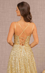 5 of 9 Elizabeth K GL3132 Dress Gold