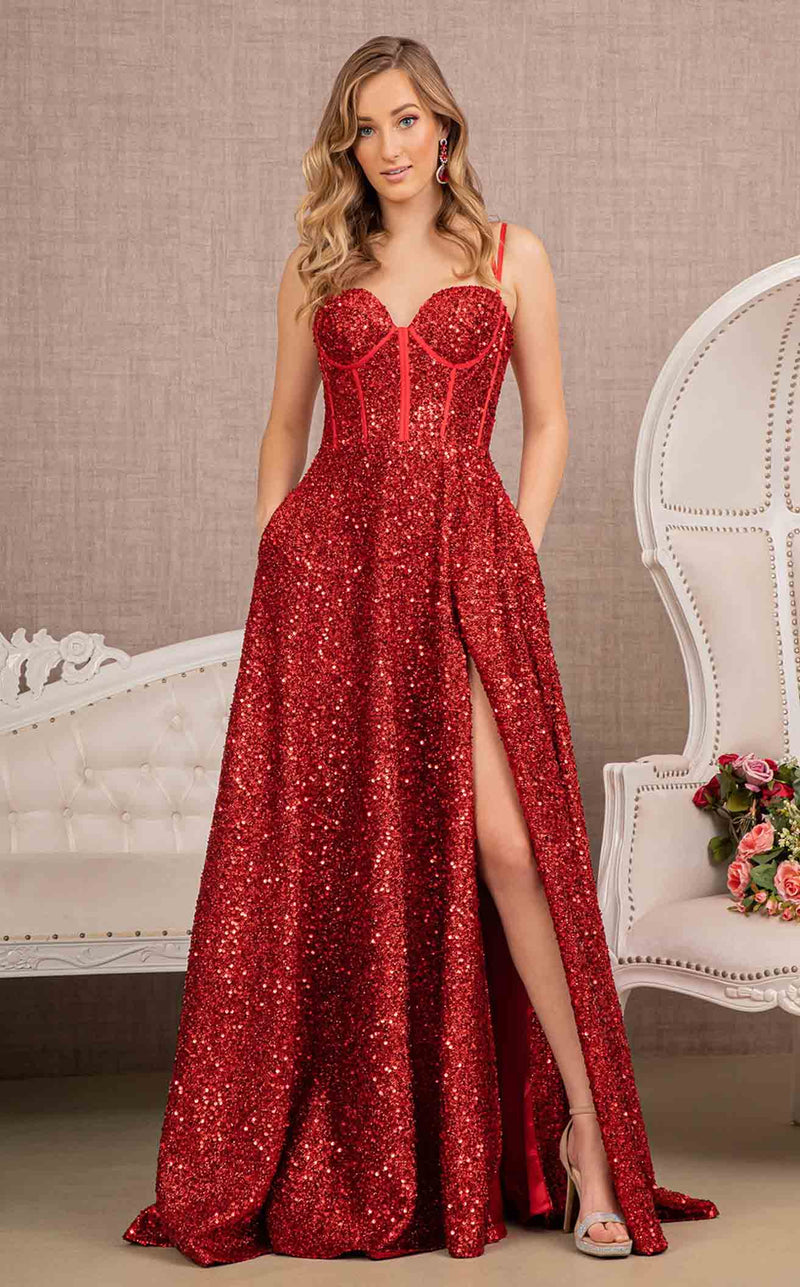 Elizabeth K GL3132 Dress Red