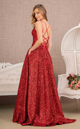 9 of 9 Elizabeth K GL3132 Dress Red