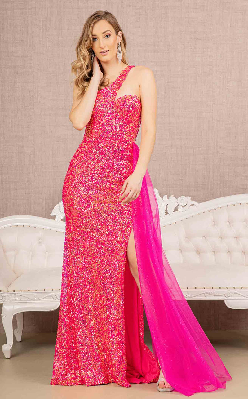 Elizabeth K GL3133 Dress Fuchsia