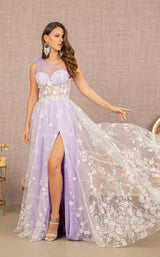 7 of 10 GLS by Gloria GL3134 Dress Lavender