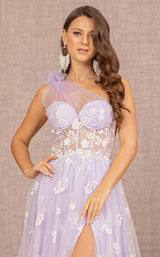 3 of 10 GLS by Gloria GL3134 Dress Lavender