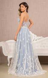 10 of 10 GLS by Gloria GL3134 Dress Smoky-Blue