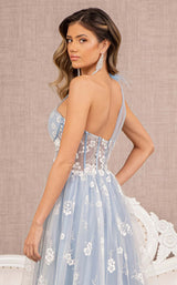 6 of 10 GLS by Gloria GL3134 Dress Smoky-Blue