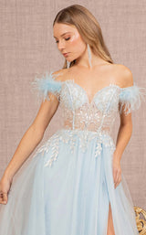 2 of 4 GLS by Gloria GL3135 Dress Baby-Blue