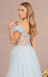 3 of 4 GLS by Gloria GL3135 Dress Baby-Blue