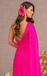 8 of 14 Elizabeth K GL3136 Dress Fuchsia