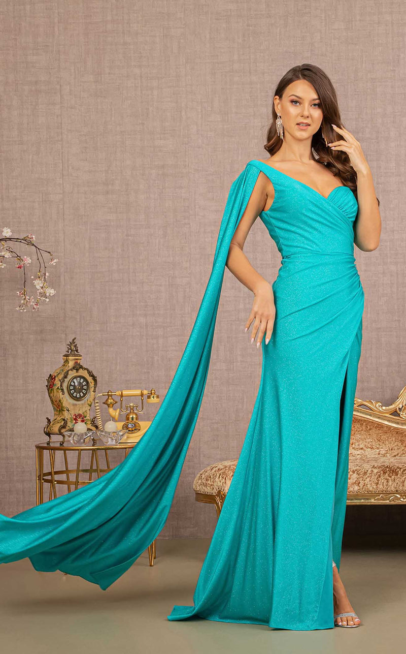 Elizabeth K GL3136 Dress Lake-Blue