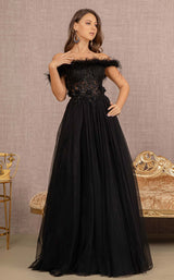 1 of 10 GLS by Gloria GL3138 Dress Black