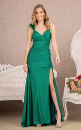 1 of 8 Elizabeth K GL3140 Dress Green