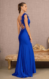 8 of 8 Elizabeth K GL3140 Dress Royal-Blue