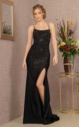 1 of 8 GLS by Gloria GL3141 Dress Black