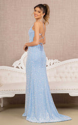 7 of 8 Elizabeth K GL3142 Dress Bahama-Blue