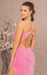 3 of 4 Elizabeth K GL3145 Dress Hot-Pink