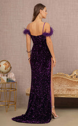 15 of 16 Elizabeth K GL3149 Dress Purple