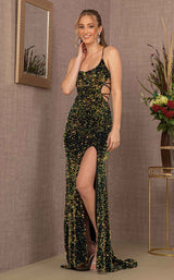 1 of 8 Elizabeth K GL3150 Dress Black