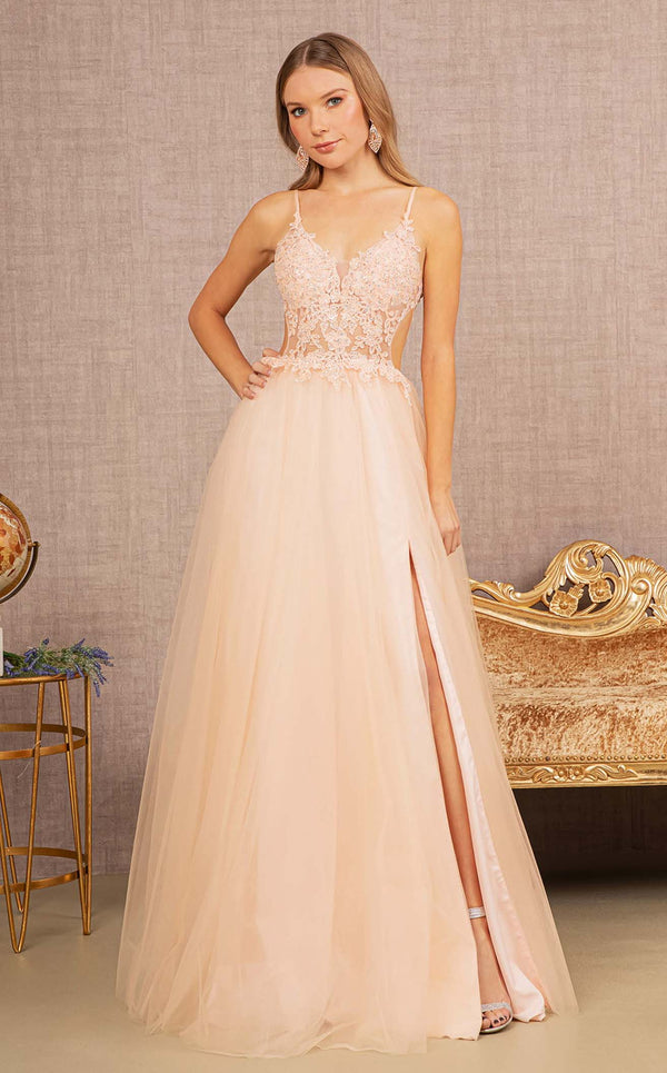 Elizabeth K GL3152 Dress Blush