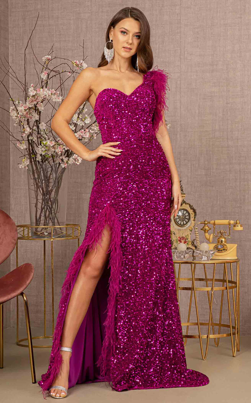 GLS by Gloria GL3154 Dress Magenta