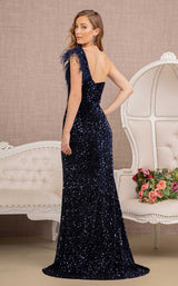 8 of 9 GLS by Gloria GL3154 Dress Navy