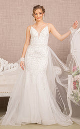 1 of 6 GLS by Gloria GL3157 Dress Ivory