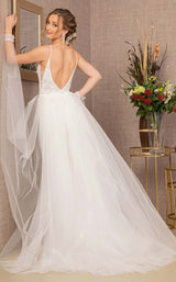 6 of 6 GLS by Gloria GL3157 Dress Ivory