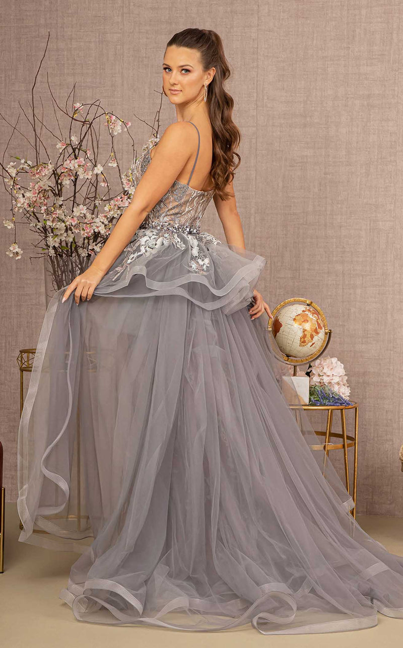 GLS by Gloria GL3158 Dress Cappuccino-Gray